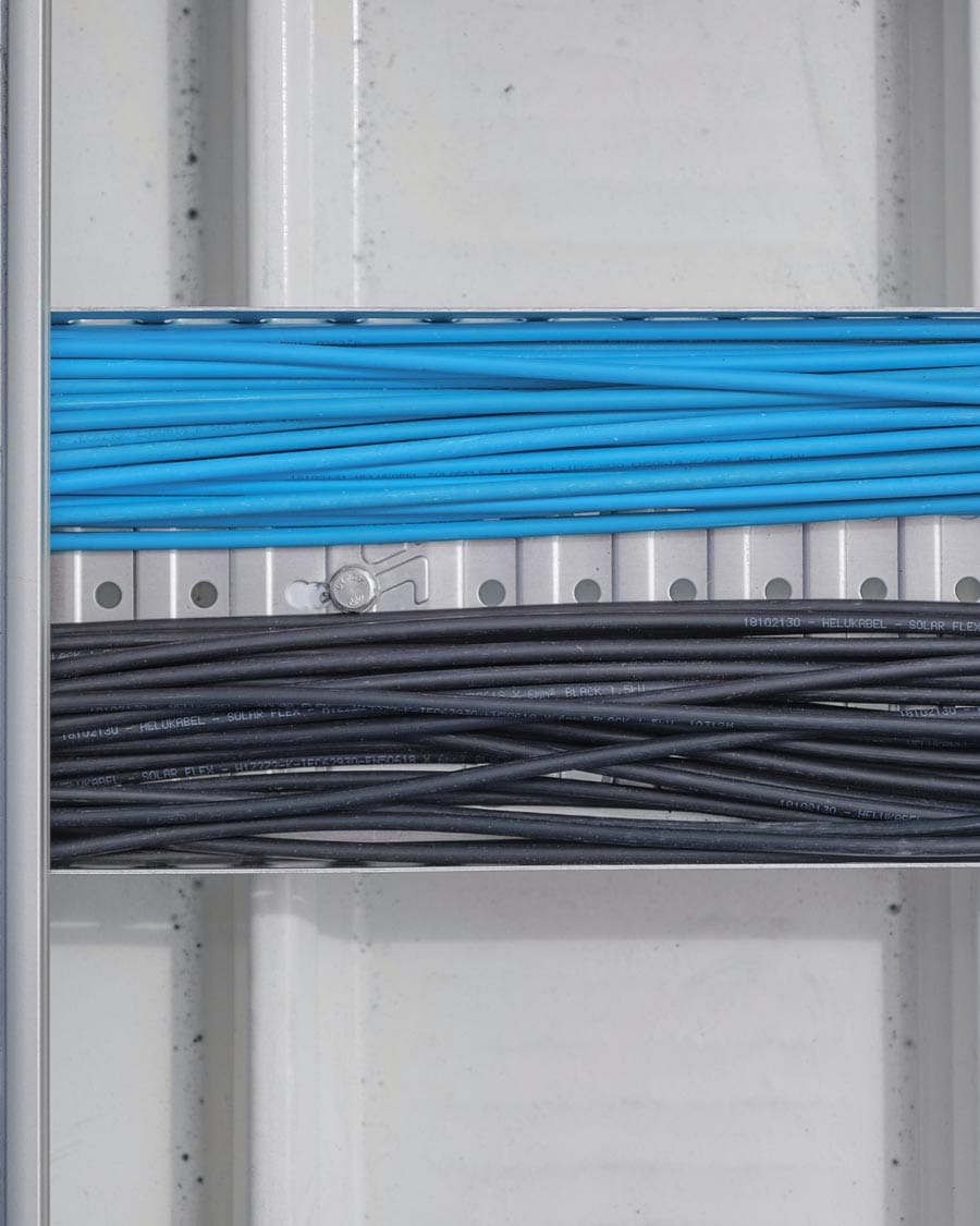 04694 Cable Trays On Roof